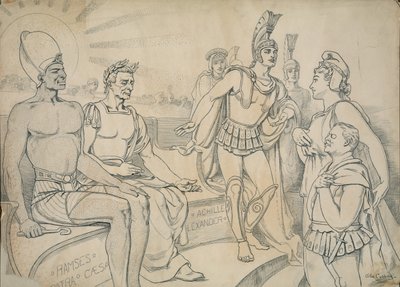Pallas Columbia requests for him a place in history by Otho Cushing